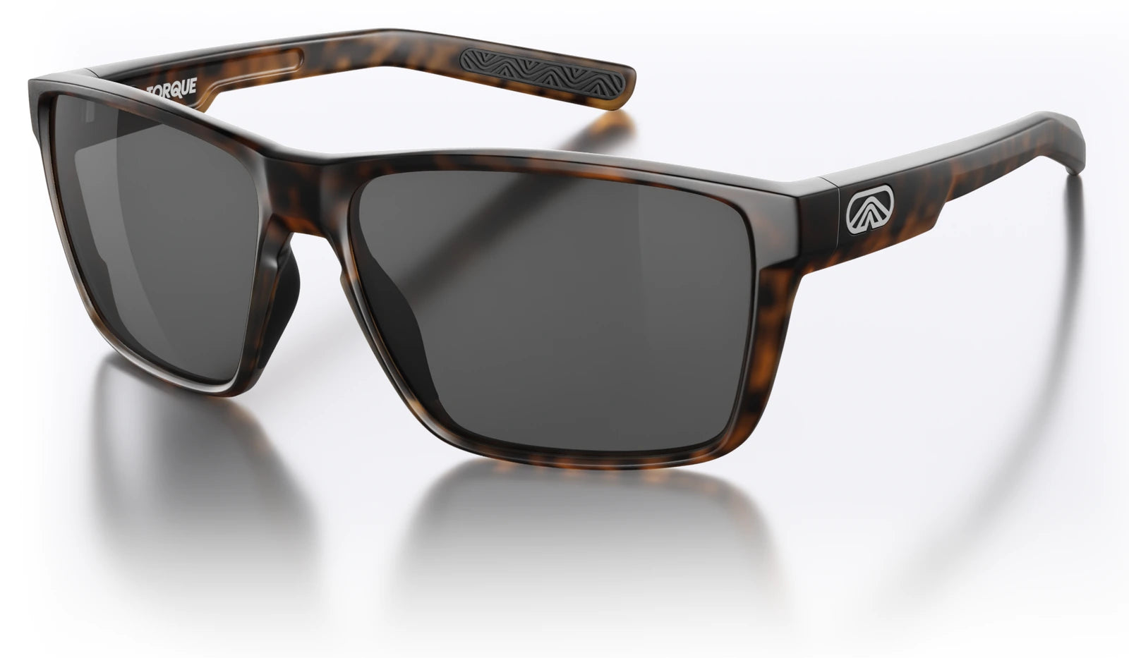 Torque Fulcrum sunglasses in Tortoise with Smoke Gray lenses